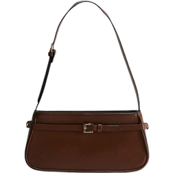 H&M Dame Beige Skuldertaske med bæltedetalje