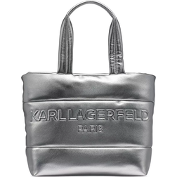 Karl Lagerfeld Paris Voyage Tote - Silver
