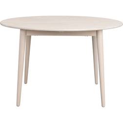 Rowico Home Tyler Vitpigmenterad Ek Ø120 Matbord 120cm