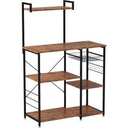 Vasagle Baker’s Rack UKKS35X 6 S-Hooks Shelving System 35.4x52.8"