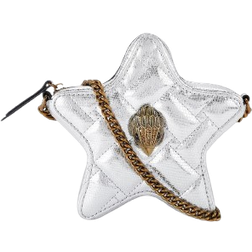 Kurt Geiger Kurt Geiger London Kensington Star Cross Body Bag Silver Star Cross Body Purse Metallic (No Size)