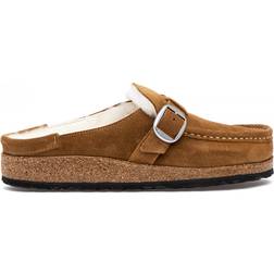 Birkenstock Buckley Shearling Suede Leather - Tea