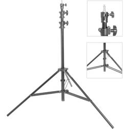 Pixapro 300cm Air Cushioned Master Black Light Stand 1/4 and 3/8 in Spigot