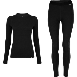 Danish Endurance Set Di Base Merino Baselayer - Nero
