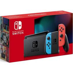 Nintendo Switch Console Neon Red Blue Improved Battery HAC-001-01