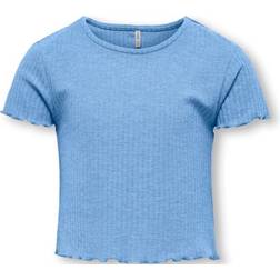 Kids Only Open Air Nella O-Neck Top - Lyseblå