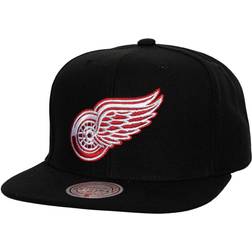 Mitchell & Ness NHL Svart Snapback Keps Detroit Red Wings Top Spot Black