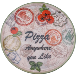 Yodeco Pizzatallrik Charm Grön D 31 cm Uppläggningsfat 31cm