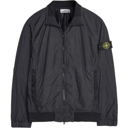 Stone Island Crinkle Reps Short Jacket - Black