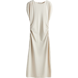 H&M Ladies Beige Boat-neck jersey dress