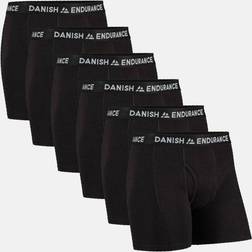 Danish Endurance Classic Trunks with Fly 6-pak - Sort