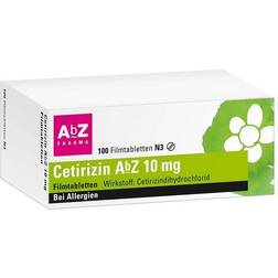 Cetirizin 10mg 100Stk. Tablette