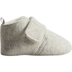 H&M Baby Grey Soft slippers 3.5-4.5