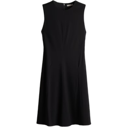 H&M Ausgestelltes Kleid - Schwarz
