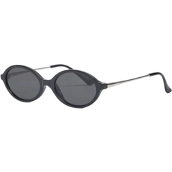 Aldo Javona Oval Sunglasses - Black/Silver