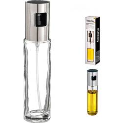 Kozina Metal Crystal and Spray Bottle 150ml Oil- & Vinegar Dispenser 15cl