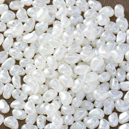 Shein 200pcs Fashionable Irregular Shaped Beads For Pearl Bracelet, Necklace Making Diy Jewelry Accessories