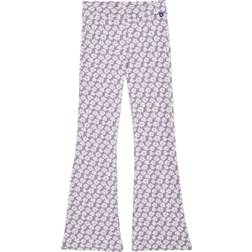 We Fashion Leggings - Lilla/Hvid