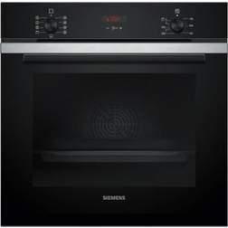 Siemens HB234ABS3F iQ300 Inbyggnadsugn stål Svart