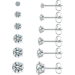 Wssxc 5 Pairs Stud Earrings Set B07RZHQF58