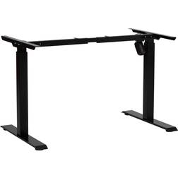 Sun-Flex Bordsstativ Höj Sänk Deskframe II Traffic Black Skrivbord 58x140cm