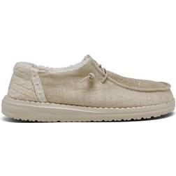 Hey Dude Wendy Brushed Cozy Women's Bone Slip On