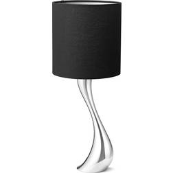 Georg Jensen Cobra Mini Lampe Sølv/Sort Bordlampe 41cm
