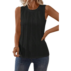 Shein Einfarbiges Tank-Top mit Rundhalsausschnitt für den Sommer