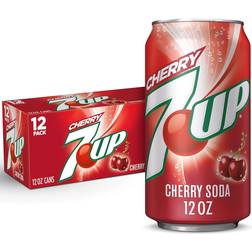 7UP 7up cherry soft drinks soda 12-pack 12fl oz 12pack