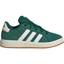 adidas Grand Court 00s Kids Shoes - Collegiate Green/Off White/Gum