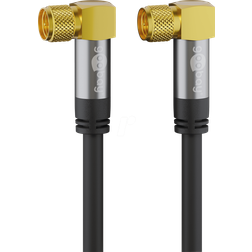 Goobay 135dB Antenna F-F Connector 2Angled 3m