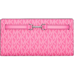 Michael Kors Carson Large Signature Logo Wallet - Pink