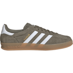 adidas Gazelle Indoor - Olive Strata/Cloud White/Gold Metallic