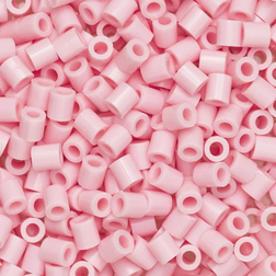 Panduro Rörpärlor Midi 1000 st Pastellrosa Ø5 mm