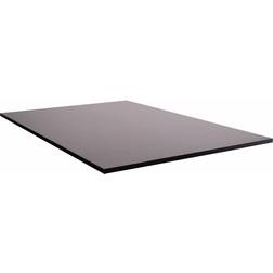 Sun-Flex Bordplade I Højtrykslaminat 120 x 80 cm Sort Bordplade 80x120cm