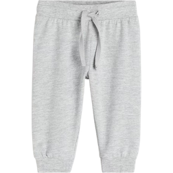 H&M Sweathose aus Baumwolle Hellgraumeliert - Baby