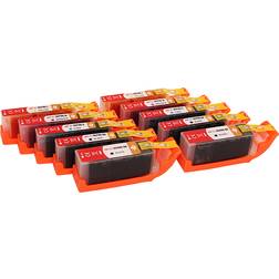 Canon Kompatibles Set 10x Druckerpatrone für 570XL 571XL MG5700 MG5750 MG5751 MG5752 MG6850 MG6852 MG6853 MG7700 MG7750 MG7751 MG7752 MG7753 von ABC