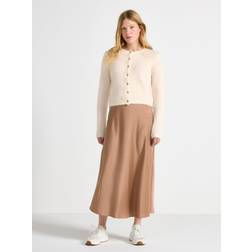 Lindex Midi Skirt In Satin