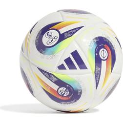 adidas Women's Euro25 Minibold White Pantone Lucid Lemon