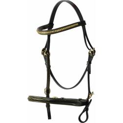 HY Equestrian In-Hand Bridle - Black