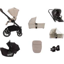 Nuna MIXX Next Stroller Carrycot and PIPA Urbn Car Seat Travel Bundle