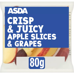 Asda Crisp & Juicy Apple Slices and Grapes 80g