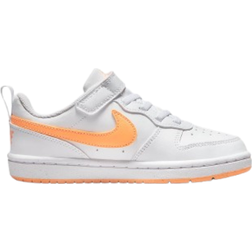 Nike Court Borough Low Recraft Shoes - White/Peach Cream