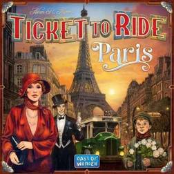 Days of Wonder Ticket to Ride Engelsk Paris Board Game