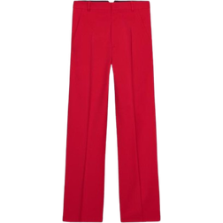 Zara High Waist Trousers - Bright Red