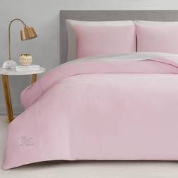 Juicy Couture Velour Comforter Set 3 Piece Bedspread Pink (25.4x228.6cm)