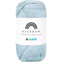 Hobbii Rainbow Cotton 8/8 Light Blue 027