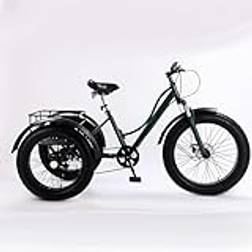 24 Inch Adult Tricycle 7 Speed Cruiser Trike