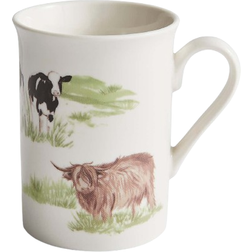 Dunelm Highland Cow MultiColoured Mug