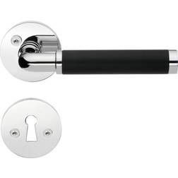 Beslagsboden Innerdörrhandtag Krom/Svart B843BKN 1st